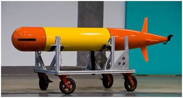 Picture of a Tethys class AUV